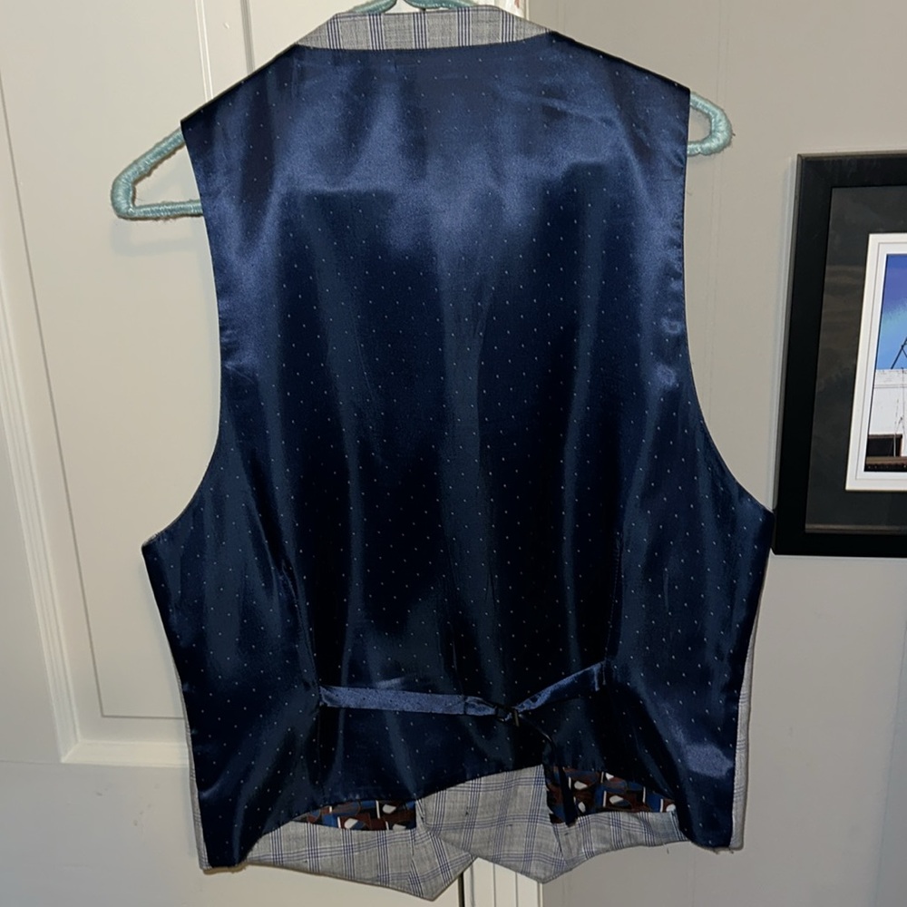 Murano Double Breasted Peak Lapels Vest Suit Seperate - Picture 5 of 5